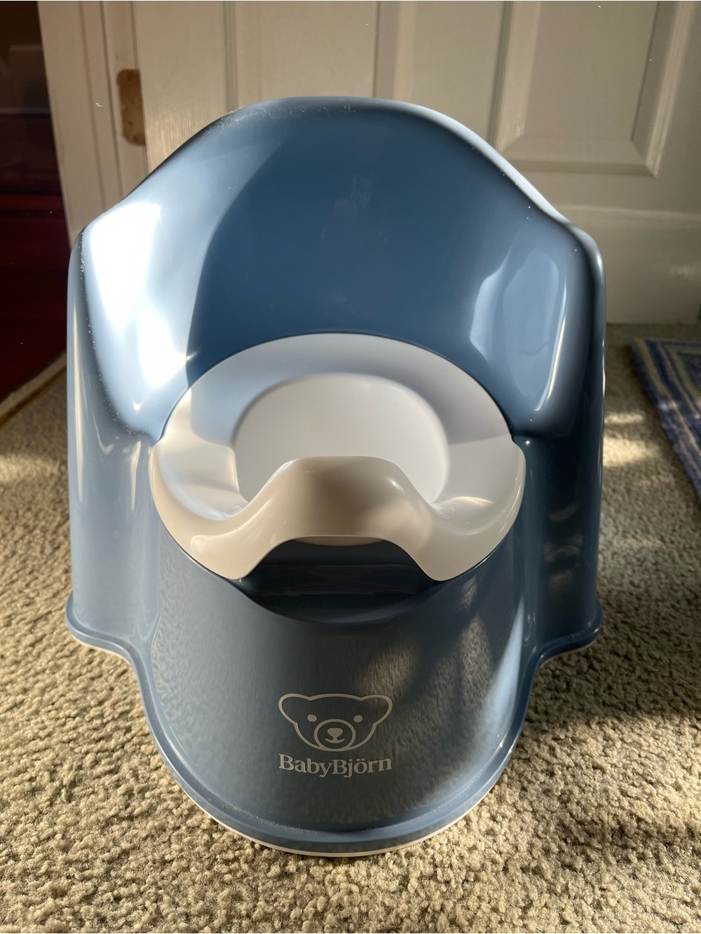 BabyBjorn Blue Potty Chair